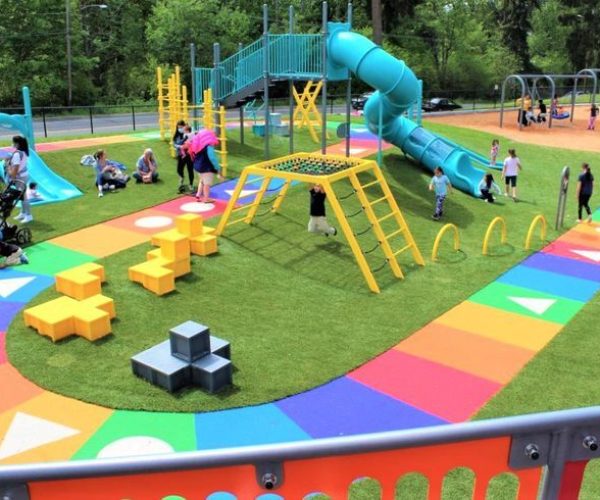 Play Life-Sized Chutes and Ladders at Phenomenal New Playground